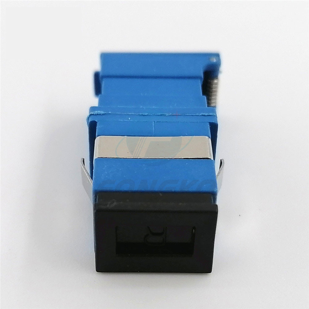 Promotion Simplex SC Optical Adapter SM SC/UPC Auto Shutter Fiber Optic Adapter