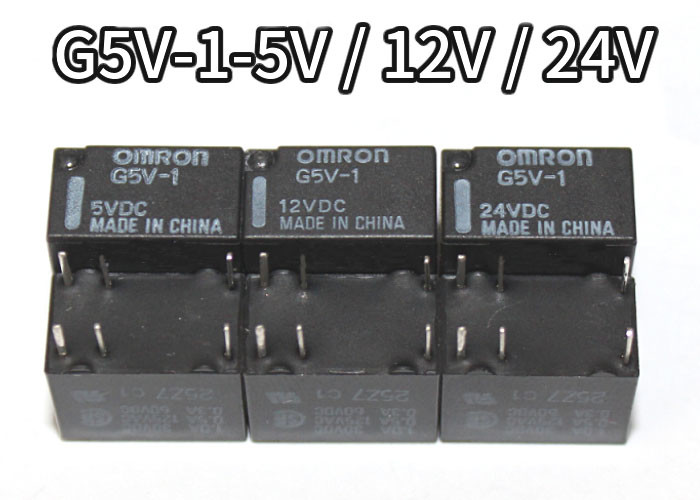 Omron Relay G5V-1-5V, G5V-1-12V, G5V-1-24V, G5V-1-3VDC, 1A (6 pin)