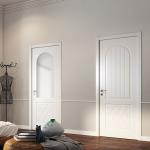 MDF Wood Timber Eco Interior Doors Customized Color