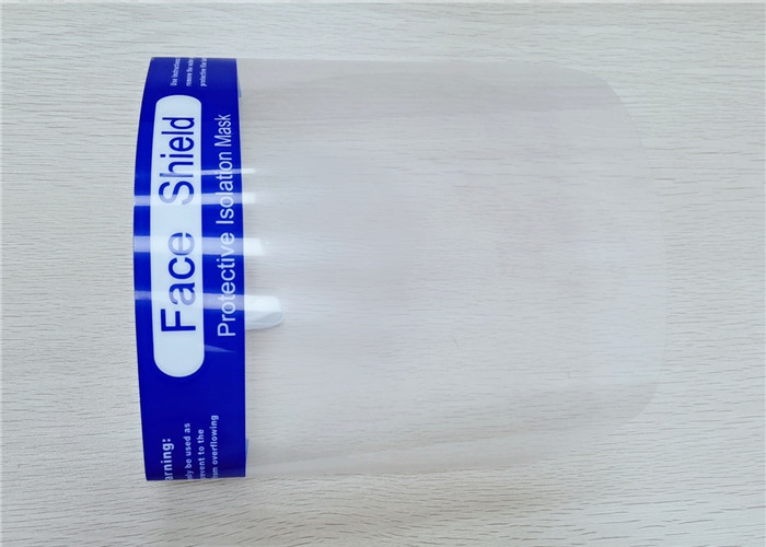 Fashion Protective Face Shield Anti Dust And Virus Protection 330*220mm Size