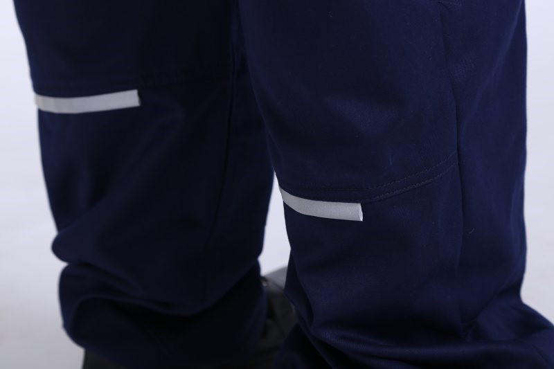 2 Side Pockets 280gsm Anti Static Workwear Fire Retardant Overall For Mining