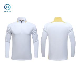 China 2024/25 Thai Quality Wholesale Football Club Jersey Half Zipper Jacket Suit Team Soccer Training Uniform Sportswear Sweater factory