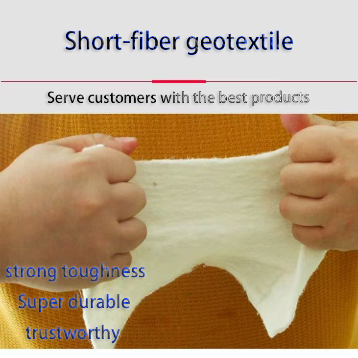 Pure PP 400g Polypropylene Nonwoven Geotextile Separation Layer Subgrade Aggregate Base For Road Construction