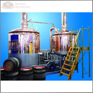 China 1000L automatic craft beer brewing machine for sale with three vessels brewhouse tanks factory