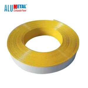 China Prepainted Coated Aluminum Coil Strip For Roofing Interior Exterior Wall Decoration factory