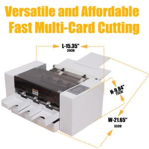 China Tickets Photos Digital Card Cutter Advanced SMT Process Energy Saving factory