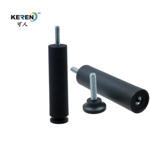China KR-P0405 Anti Slip Adjustable Furniture Legs Plastic PP Material 115mm Height factory