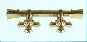 China Plastic Coffin Handles Coffin Accessories In Gold Color , Long Life Time factory