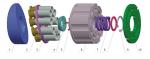 Hydraulic Pumps And Motors YC35-6 Swing Motor