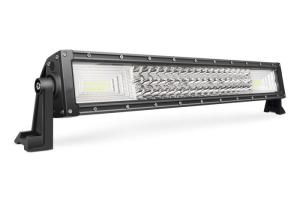 China Auto 3 Row Jeep LED Light Bar , 22 Inch LED Driving Light Bar 27000 LM factory