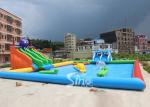 25x20m Kids N Adults Large Inflatable Water Park On Land With Big Inflatable
