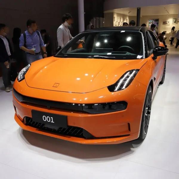 Zeekr 001 YOU Car Awd 4wd 4 Wheel Pure Electric Car 2023 Year Aurora Orange Z