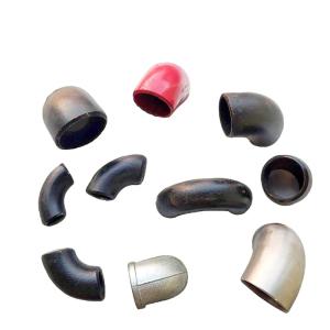 China Stainless Steel 304 316L Sanitary Pipe Fittings 90 Degree Polished Welding Elbow Food Grade Mirror Finish Elbow factory