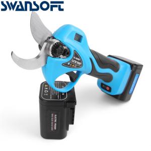 China Portable Electric Garden Shears Branches Scissors Battery Pruning Clippers factory