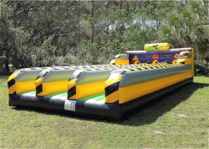 China Funny Bungee Run Inflatable Amusement Park For Entertainment Games factory