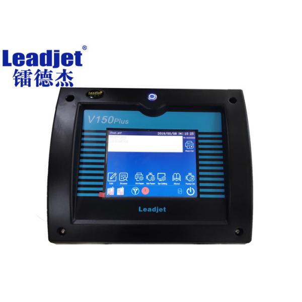 China Easy Operate Continuous Inkjet Printer V150Plus Bottle Coding Machine factory