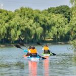 One Person Plastic Paddle Kayak Fishing Single Seat Sit On Fishing Kayak Sit On