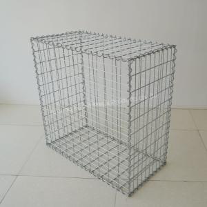 China Hot Dipped Galvanized Material Gabion Stone Cage for Gabions Box Galvanized Iron Wire factory