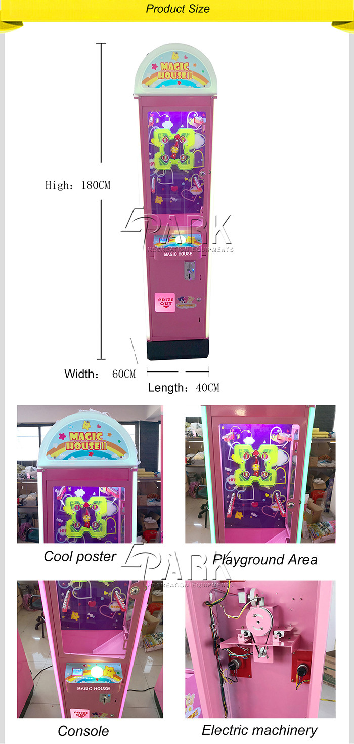 Mini Key Vending Gift Game Machine candy crane claw machine game vending machine