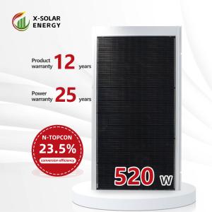 China Affordable 520W BIPV Solar Panels for Color Steel Roofs factory