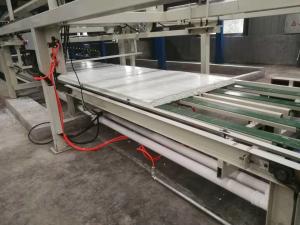 China Glue Spreading Overlaying Drying Automatic Lamination mgo board machine factory