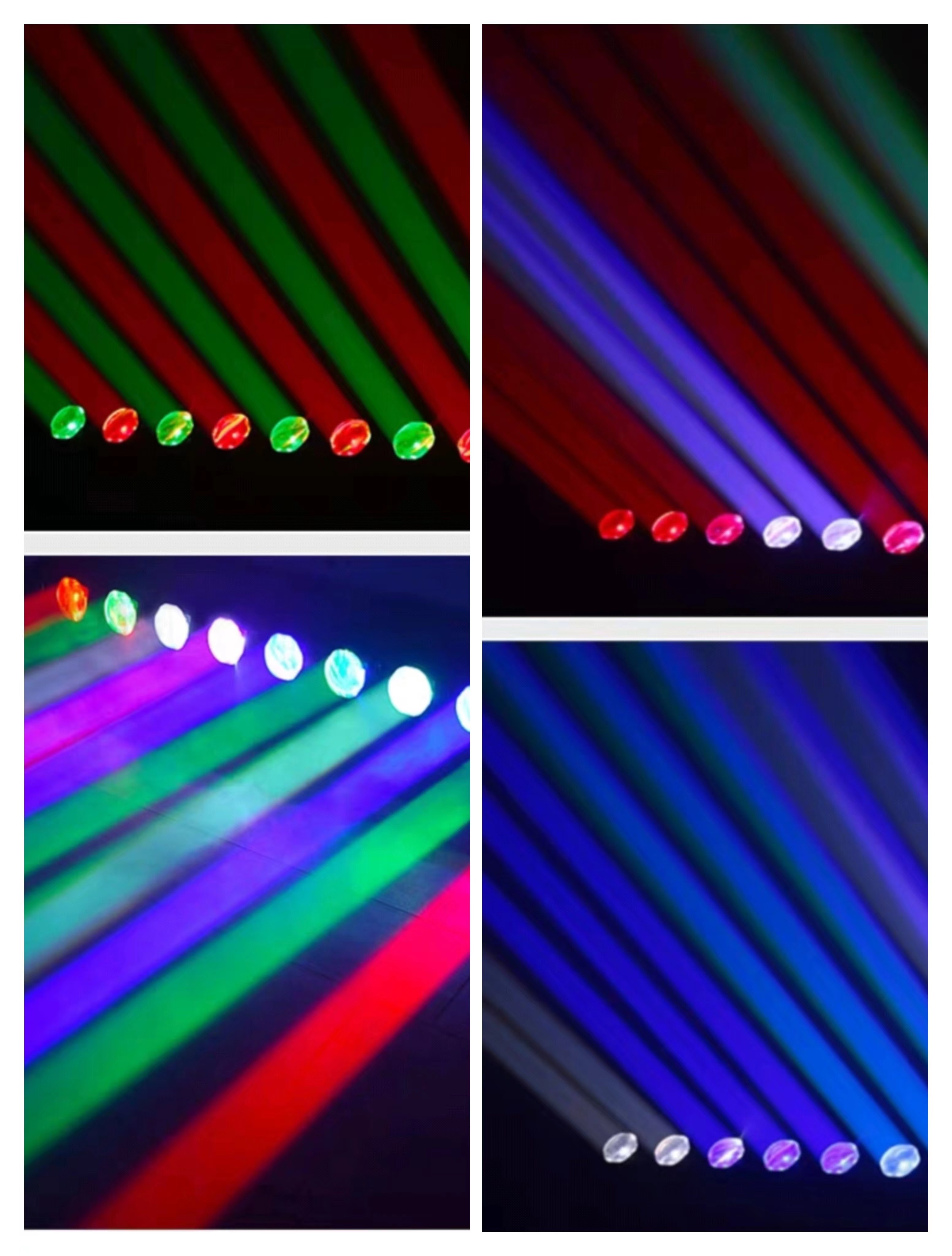 10*30W Four-in-One RGBW Beam Effect Lamps IP44 Rated for Stage Lighting in DJ Bar Club