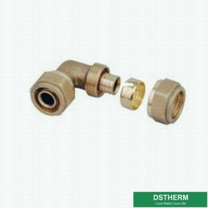 China Equal Threaded PEX Brass Fittings Female Threaded For Copper Tube factory