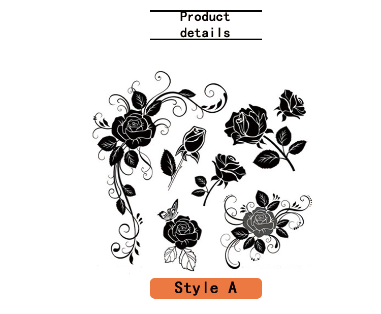Disposable Temporary Body Tattoo Stickers