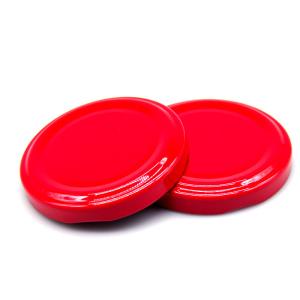 China Cheap Price 43mm 48mm 53mm 58mm 63mm Glass Honey Jar Metal Top Tinplate Lug Cap factory