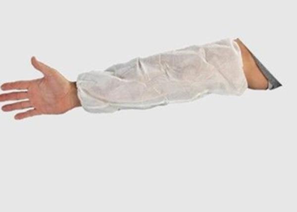 Soft Disposable Sleeve Covers Polypropylene Water Repellent Environmental