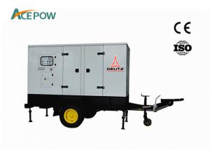 China 400V 10KVA Mobile Genset Trailer , Trailer Mounted Diesel Generator factory