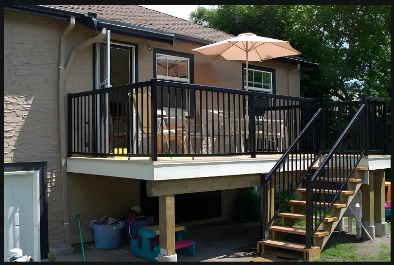 Anti Slip Aluminum Railing Systems High Strength Commercial Use Aluminum Balusters