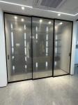 Kitchen Glass Aluminum Alloy Sliding Door Customizable Surface Finished