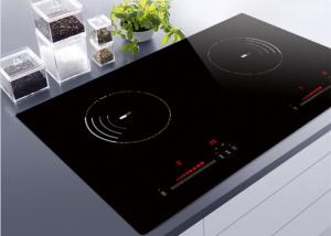 China Hotel 4400W Double Burner Induction Cooktop Touch Control factory