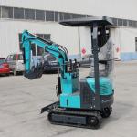 China Manufacturer Sale 1.5 Ton Blue Mini Excavator With EPA CE