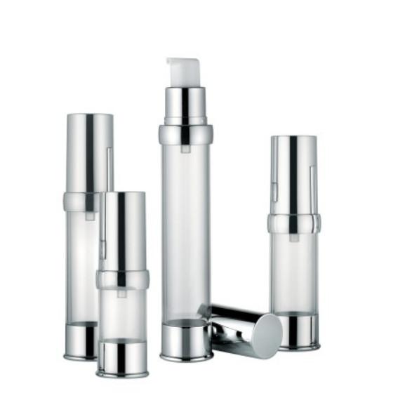 Lotion Actuator 15ml, 20ml, 30ml Metallized For Lotion Serum Plastic Airless