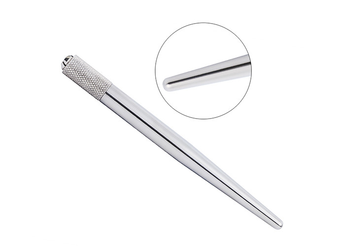 Microblading Permanent Stainless Steel Makeup Eyebrow Tattoo Heavy Silver Manual Eyebrow Tattoo Pen