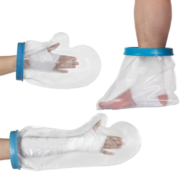 Waterproof Leg Cast Cover For Shower Sleeve Bandage Protector Vulnus Scald Burn