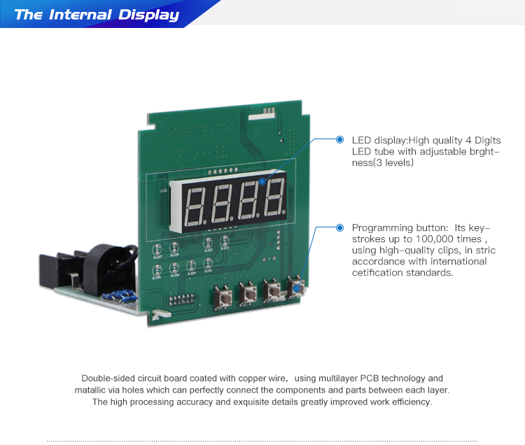 96*96 mm Single Phase LED Current Ampere Meter