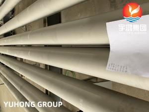 China ASTM A312 S31254 Duplex Stainless Steel Welded Pipe For Offshore Application factory