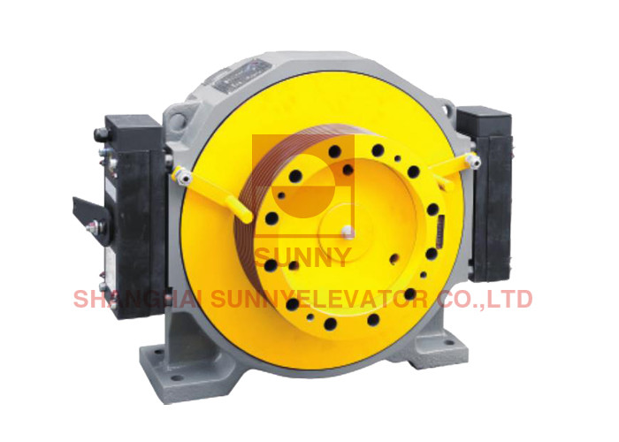 China DC 110V 2 * 0.88A Gearless Elevator Traction Motor 1150kg / Speed 1.0~2.0m/S factory