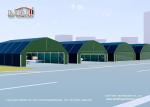 Customized Size Aircraft Hangar Tent With Electric Rolling Door