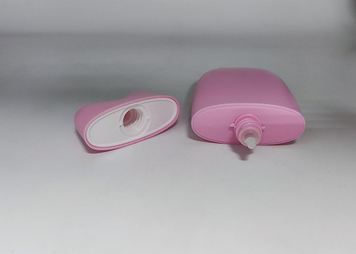 PE Sunscreen Body Lotion Cosmetic Packaging Tube With Sprayer Pump