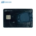 WCT ISO14443A Printable RFID Cards Matt Frosted RFID Credit Card