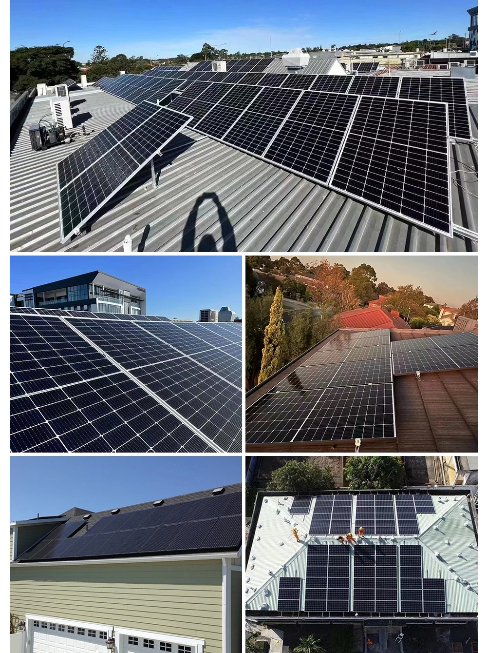 Trina DE19R TSM-DE19R 565-585W Vertex backsheet Mono Module for Solar Panel Solutions