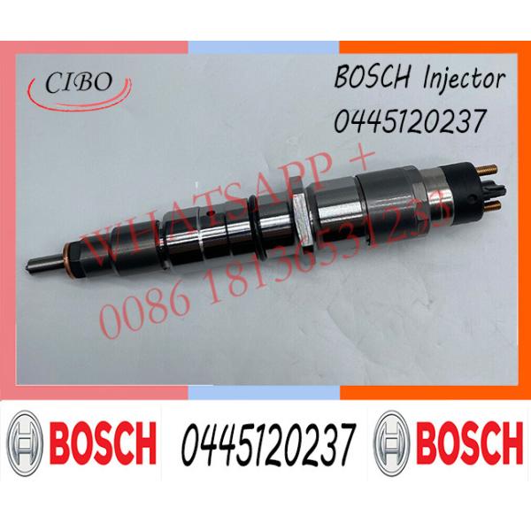 Cummins Engine Excavator Oem Common Rail Fuel Injectors 0445120237 0445120097 0445120144
