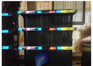 China Smart Shelves P1.25 COB LED Display 800nits 512*64mm Cabinet factory