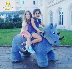 China Hansel 2018 zoo animals children park products walking animal rides for sale factory