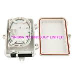 Ftth / Fttx Mini Plastic Wall Mount 4 PortS Drop Cable Fiber Optic Termination