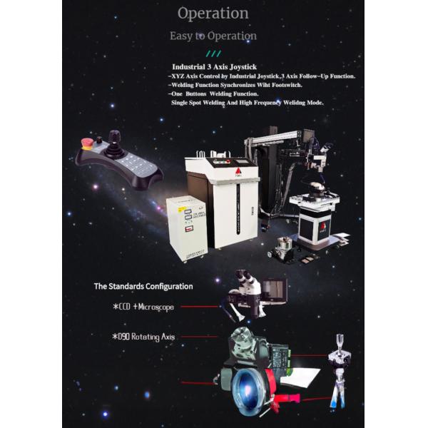 CW Fiber Metal Mold Laser Welding Machine 1000W 1500W 2000W For Mould Repair